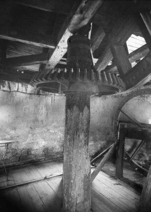 Dresden, Gohliser Windmühle, Radstube