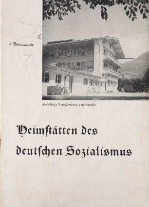 Heimstätten des deutschen Sozialismus (1936)