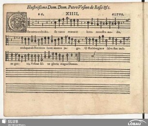 XIIII. Ceu verno rosei splendent : Illustrißimo Dom. Dom. Petro Ursino de Rosis