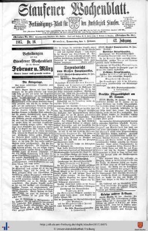 Februar 1917