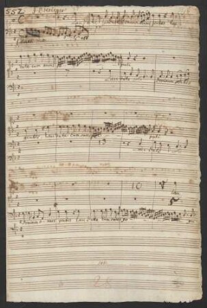Laudate Dominum omnes gentes; V (3), orch, bc; G-Dur