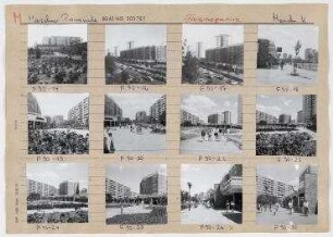 Straßenansichten. Berlin, Marzahn, Marzahner Promenade