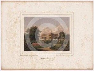 Ansicht von Schloss Günthersdorf