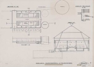 Funktionsplan: Vollspaltenboden mit Treibmistverfahren