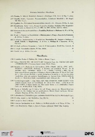 Miscellania (Nr. 1386-1422)