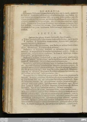 Sectio II. Quinam sint effectus Gratiae habitualis sanctificantis.