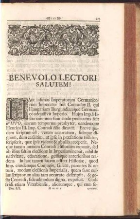Wippo de vita Chunradi Salici Imperatoris