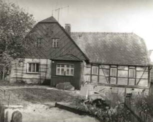 Dörnthal (Pfaffroda-Dörnthal), Hauptstraße 166 (Hof Nr. 119). Gehöft. Wohnstallhaus. Straßenfront