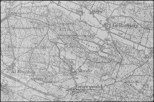 Elsterheide-Skado. Reichskarte, 1:100.000, Einheitsblatt Nr. 89, 1922