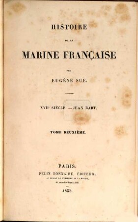Histoire de la marine française, 2
