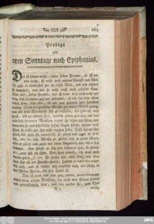 Predigt am 2ten Sonntage nach Epiphanias.