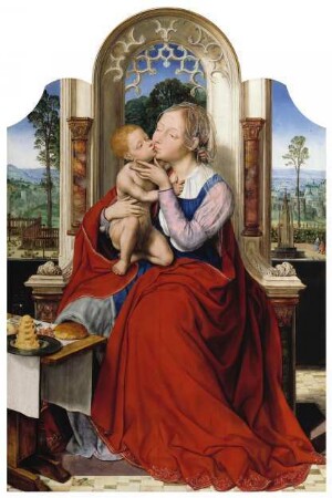 Die thronende Madonna