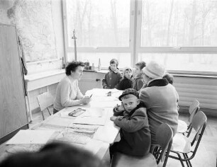 Anmeldung der Erstkläßler in den Karlsruher Schulen.