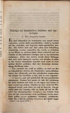 Zeitschrift für vergleichende Sprachforschung auf dem Gebiete der indogermanischen Sprachen, 18. 1869