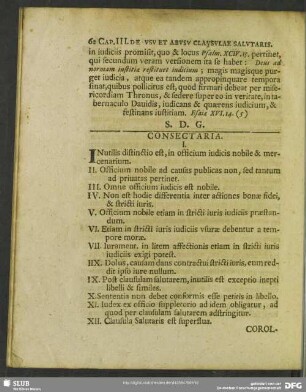 Consectaria