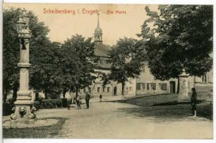 Scheibenberg. Markt