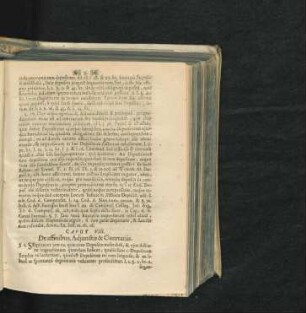 Caput VIII. De affinibus, Adiunctus & Conrrariis.