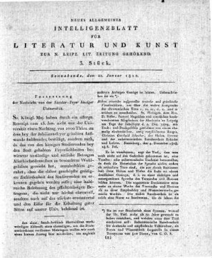 1810-01-20 : 3. Stück