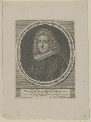 Bildnis des Theodorus Zuingerus