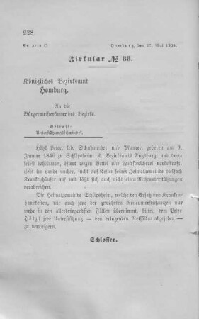 Juni 1909