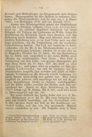 Das Nibelungenlied herausgegeben von Friedrich Zarncke