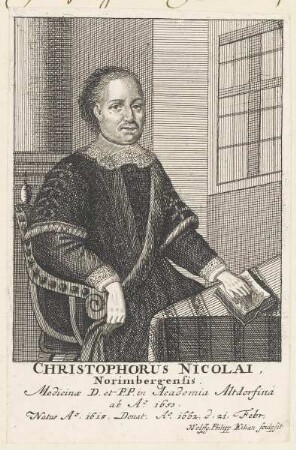 Bildnis des Christophorus Nicolai