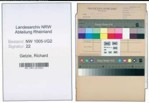 Entnazifizierung Richard Getzie , geb. 03.01.1904 (Schleifer)
