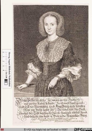 Bildnis Anna Maria Peller (von Schoppershof zu Muggendorf), geb. Huber