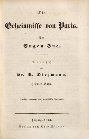 Die Geheimnisse von Paris, 10