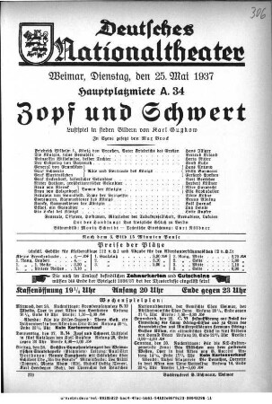 Zopf und Schwert
