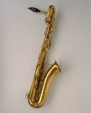 Baritonsaxophon von Adolphe Sax, 1863
