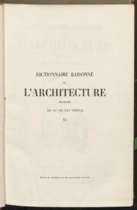 T. 6: [Gable-Ouvrier]