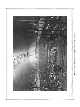 Inneres der großen Maschinenhalle von Pfeiffer & Druckenmüller, Schöneberg