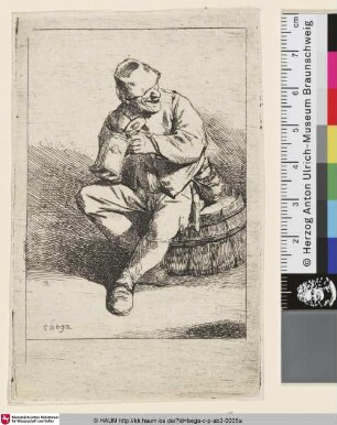 [Trinkender Mann; The Drinker; Le buveur]