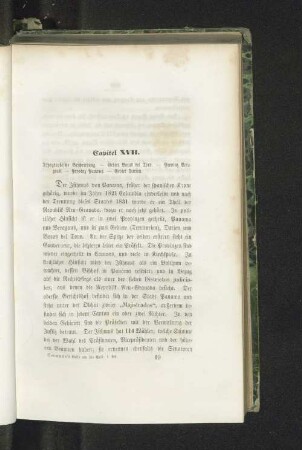 Capitel XVII.