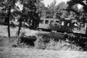 Wilsdruff-Helbigsdorf. Kleinbahn von Herzogswalde nach Helbigsdorf (Aufnahme Martin Risse)