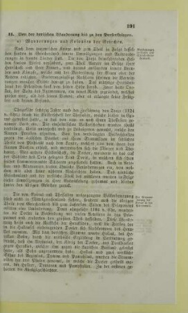 II. Von der dorischen Wanderung bis zu den Perserkriegen
