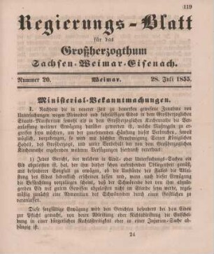 Nr. 20 : 28. Juli 1855