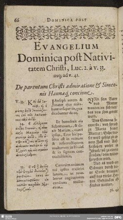 Evangelium Dominica post Nativitatem Christi