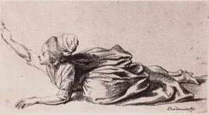 Liegendes Mädchen