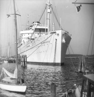 Passagierschiff "Milwaukee" : Passagierschiff "Milwaukee" (1929; Blohm und Voss) der Hamburg-Amerika Linie (HAL)