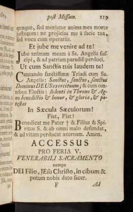119-130, Incensum Fer. 5. ante/post Missam.
