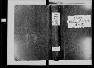 Edingen, evangelisch-reformierte, lutherische und katholische Gemeinde: Standesbuch 1870-1875