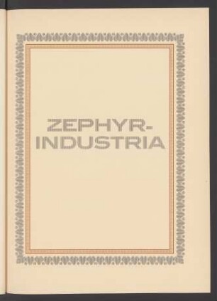 Zephyr-Industria