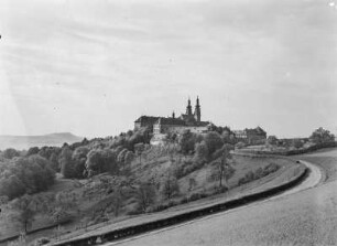 Bad Staffelstein. Kloster Banz. Ansicht von Nordosten