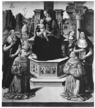 Madonna mit Heiligen