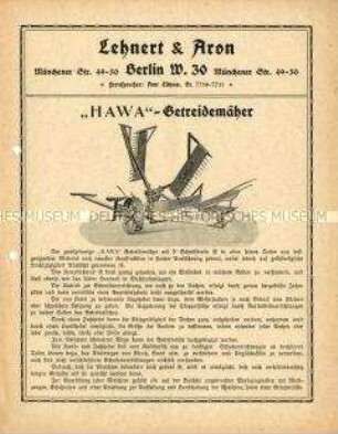 Getreidemäher