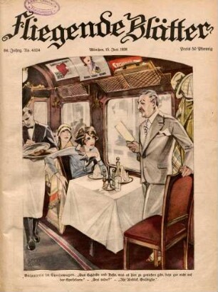 "Galanterie im Speisewagen"