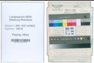 Entnazifizierung Alfred Pipping , geb. 00.00.0000 (Lehrer)