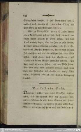 Die fallende Sucht